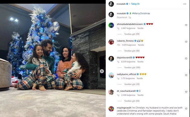 Salah'ın paylaşımı Müslüman takipçilerini fena kızdırdı - Resim: 0