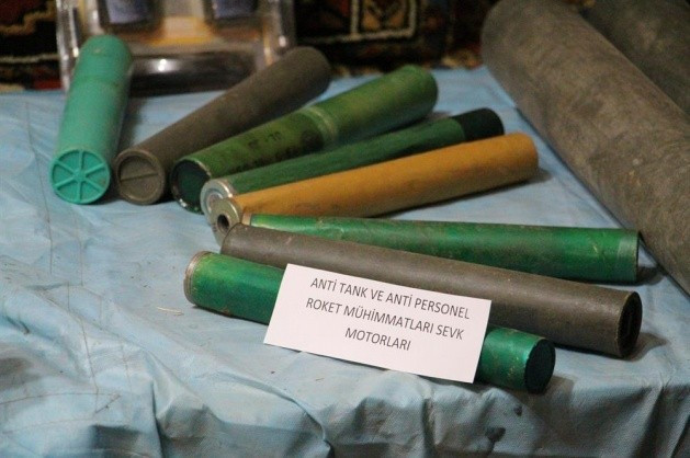 İhbar sistemi işe yaradı cephanelik ortaya çıktı - Resim: 1