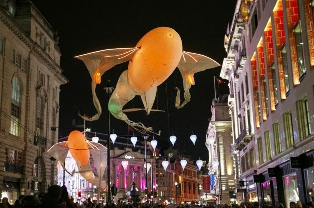 Işık festivalinden muhteşem görüntüler - Resim: 1