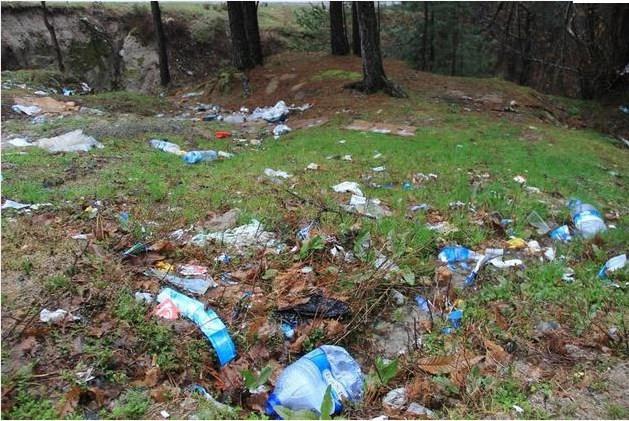 Hava ısındı Kaz  Dağları çöplüğe döndü - Resim: 4