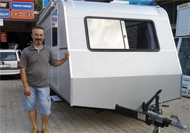 Kendi karavanını kendisi yaptı - Resim: 2