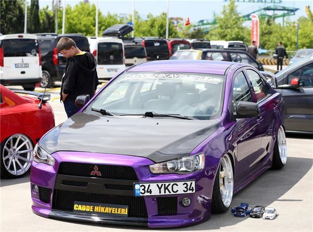 Modifiye otomobil meraklıları İzmit'te buluştu - Resim: 3