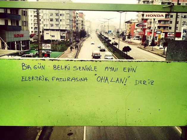 Böyle duvar yazıları görülmedi! Ben lafa değil... - Resim: 3