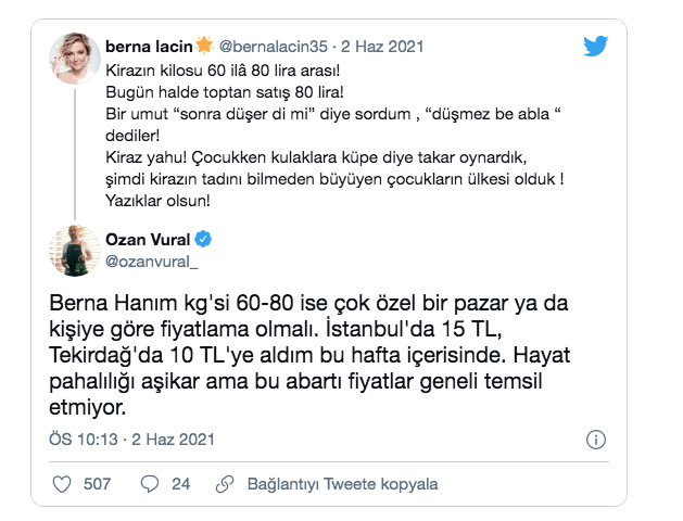 Berna Laçin kirazın kilosu 80 lira diyerek saydırınca takipçileri gerçeği yüzüne vurdu - Resim: 4