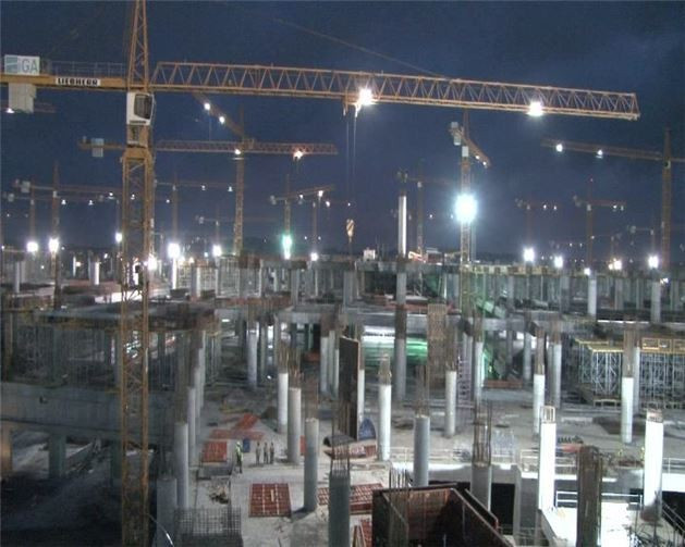3. Havalimanı inşaatı gece gündüz devam ediyor - Resim: 1