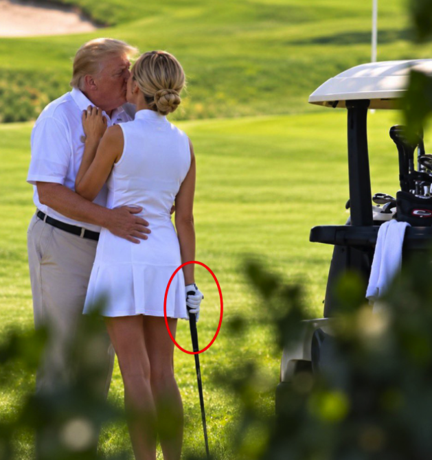 Trump'ın 'yasak aşk' fotoğrafı bomba oldu patladı! Sosyal medya sallandı, meğer... - Resim: 0