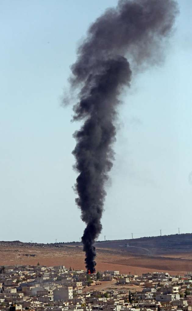 Kobani'de son durum! Bölgeden sıcak fotoğraflar - Resim: 2
