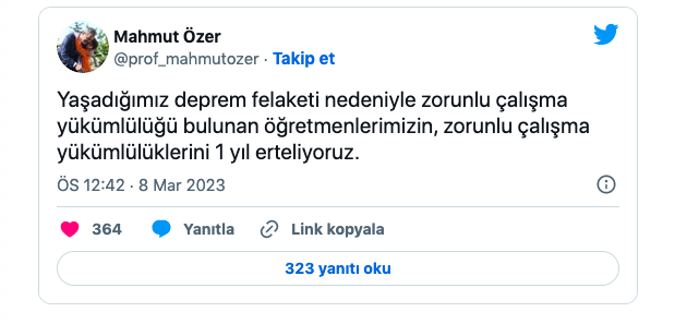Öğretmenler hakkında flaş karar Mahmut Özer duyurdu! 1 yıl ertelendi - Resim: 0