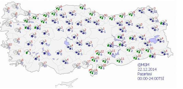 Hafta sonu kar geliyor - Resim: 3