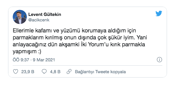 Levent Gültekin'e saldırıyla ilgili inceleme başlatıldı! Parmaklarını kırmışlar - Resim: 0