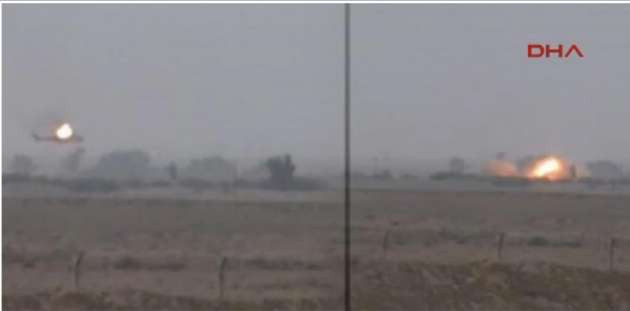 IŞİD helikopter düşürdü - Resim: 1