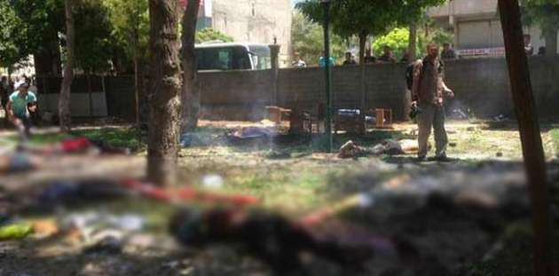 Şanlıurfa Suruç patlama fotoğrafları - Resim: 2