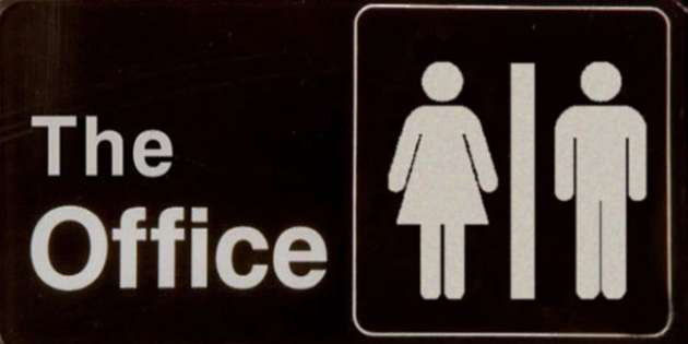 Ofis tuvaletinde neler oluyor neler... - Resim: 1