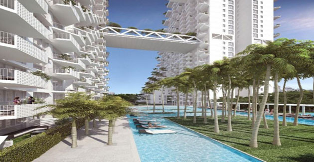Singapur Sky Habitat Gökdelenleri göz kamaştırdı! - Resim: 4