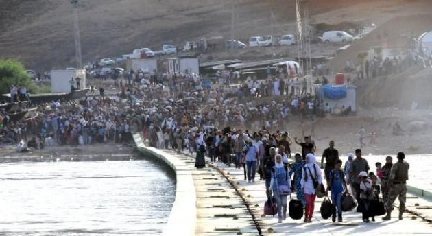 Kürt göçü başladı - Resim: 4