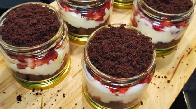 Yok böyle bir tat kavanozda pasta tarifi hem lezzetli hem pratik! - Resim: 0