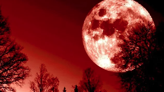 Kanlı Ay Tutulması kapıya dayandı! Dünyanın sonu mu geliyor? - Resim: 1