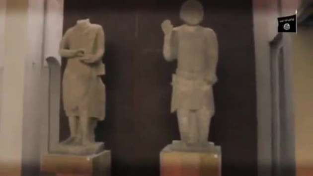 IŞİD binlerce yıllık heykelleri yok etti - Resim: 1