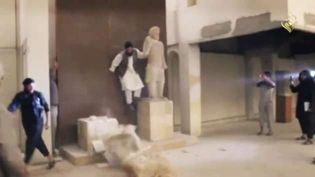 IŞİD binlerce yıllık heykelleri yok etti - Resim: 2