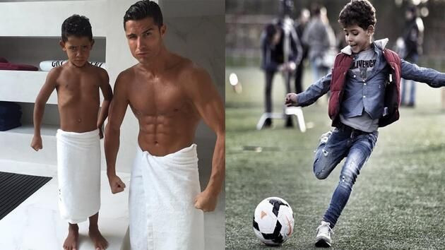 Cristiano Ronaldo'nun oğlu Ronaldo Jr. sosyal medyaya ayak bastı - Resim: 1