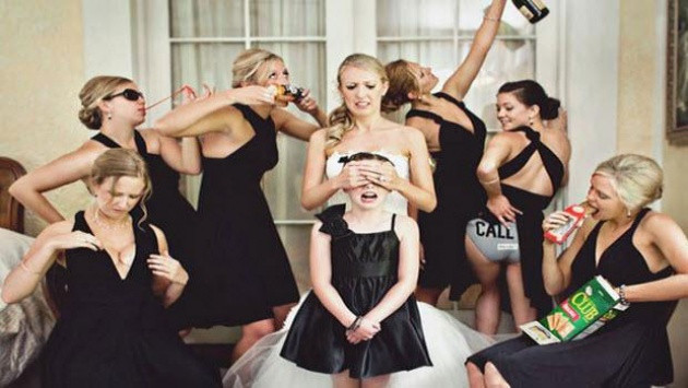 En ilginç düğün fotoğrafları - Resim: 1