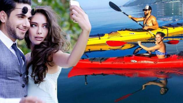 Neslihan Atagül ve Kadir Doğulu tatilde - Resim: 1