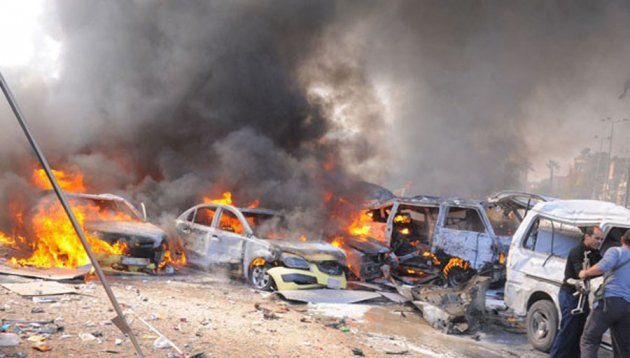 Rus elçiliği patlamasından korkunç görüntüler - Resim: 1