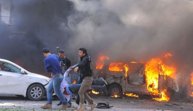 Rus elçiliği patlamasından korkunç görüntüler - Resim: 2