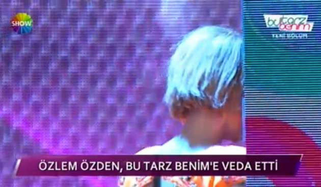 Özlem Özden Bu Tarz Benim'de elenince böyle gitti - Resim: 1