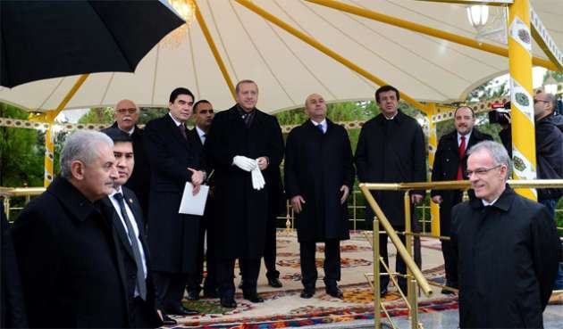Cumhurbaşkanı Erdoğan Türkmenistan'da - Resim: 1