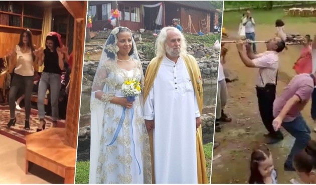 Hasan Mezarcı'dan bir acayip düğün - Resim: 1