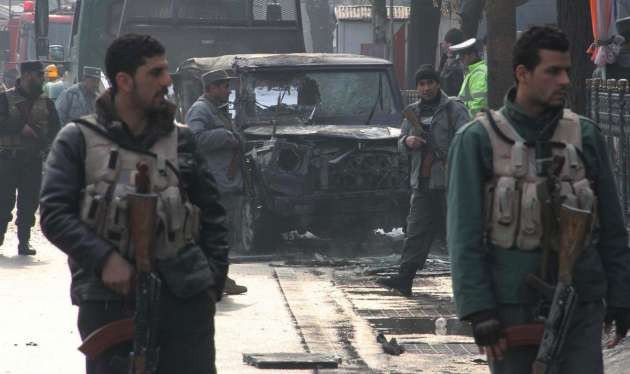 Afganistan'da Türk askerlerine yönelik bombalı saldırı - Resim: 1