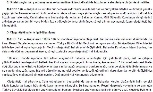 Olağanüstü Hal (OHAL) nedir? - Resim: 2