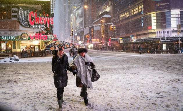 Kar hayatı felç etti - Resim: 3