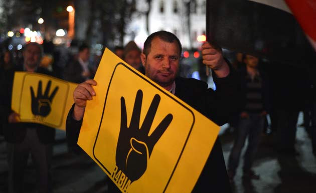 Katliamın 100. gününde 'Rabia' anması - Resim: 3