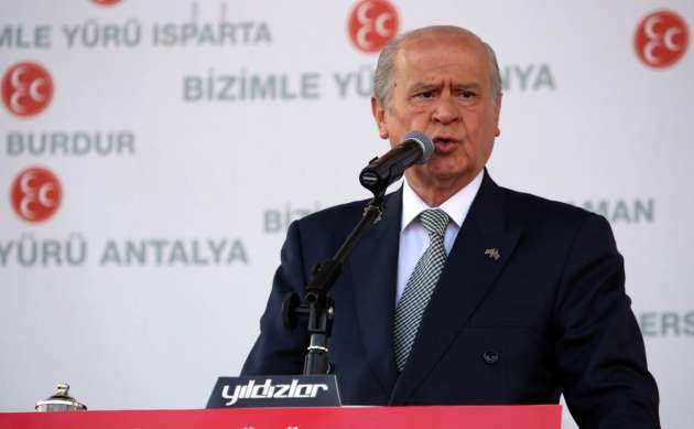 MHP Erzurum mitinginden kareler - Resim: 1