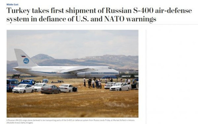 Batı medyası S-400'leri böyle gördü! Türkiye ABD’ye meydan okuyor - Resim: 0