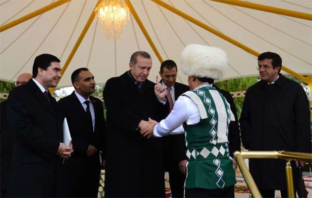 Cumhurbaşkanı Erdoğan Türkmenistan'da - Resim: 3