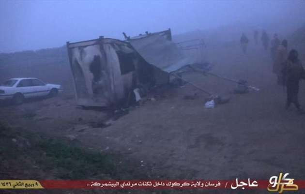 IŞİD Kerkük'e saldırı görüntülerini yayınladı - Resim: 1