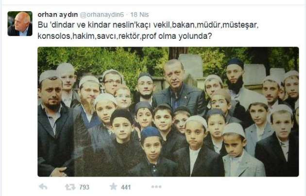 Cumhurbaşkanı Erdoğan'a öyle tweetler attı ki...  - Resim: 1