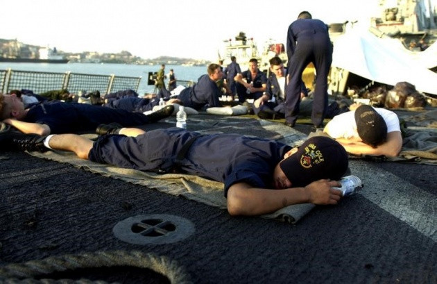 Öyle bir yerde uykuya daldı ki... - Resim: 2