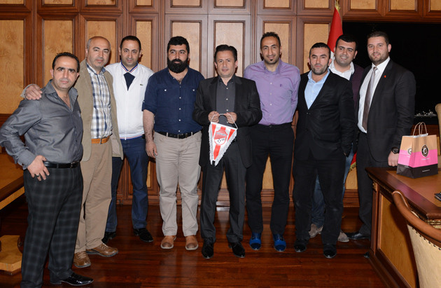 BAŞKAN YAZICI'YA TEBRİK ZİYARETLERİ - Resim: 1