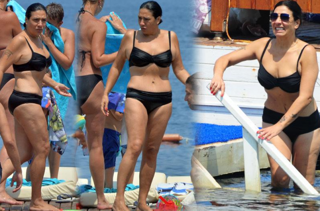 Işın Karaca yeni haliyle tatilde - Resim: 1