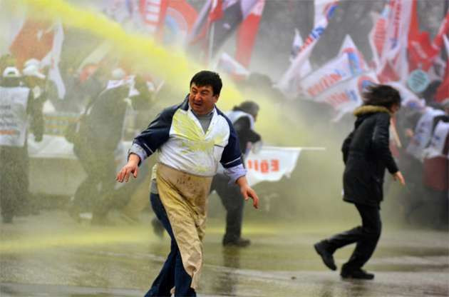 Laik eğitim yürüyüşüne müdahale - Resim: 2