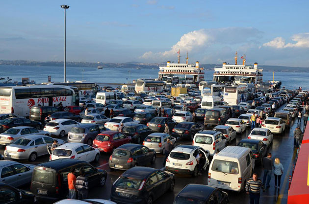 Tatilciler dönüş yolunda - Resim: 1