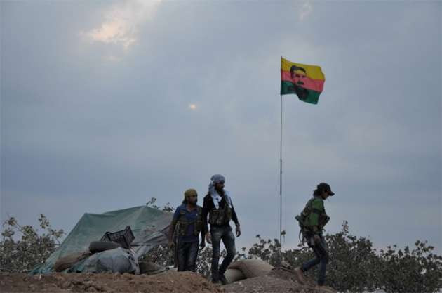 Kobani YPG'liler görüntülendi - Resim: 1