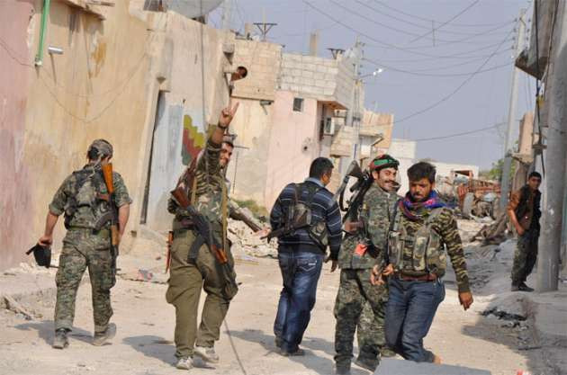 Kobani YPG'liler görüntülendi - Resim: 3