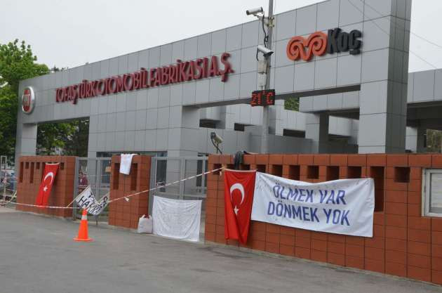 Otomotiv işçileri üretimi durdurdu - Resim: 1