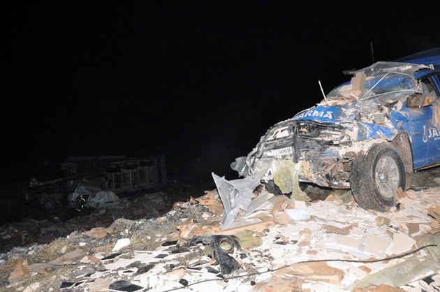 İki erin şehit olduğu kazanın görüntüleri! - Resim: 2