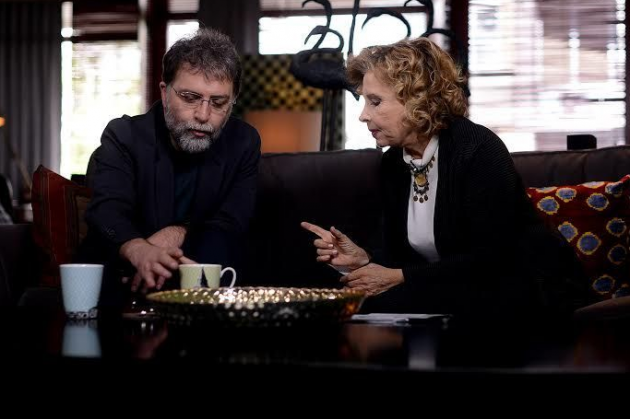 Ahmet Hakan ve Nazlı Ilıcak Nişantaşı sokaklarında - Resim: 1